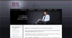 Desktop Screenshot of ideal-promotion.fr